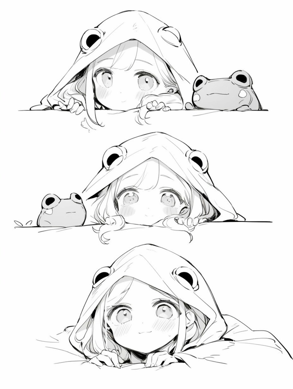 雨恋(あまごい)カエルちゃん