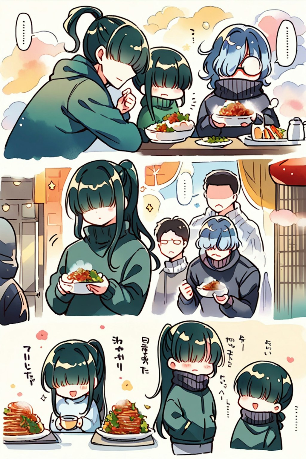焼きそばパンの試食