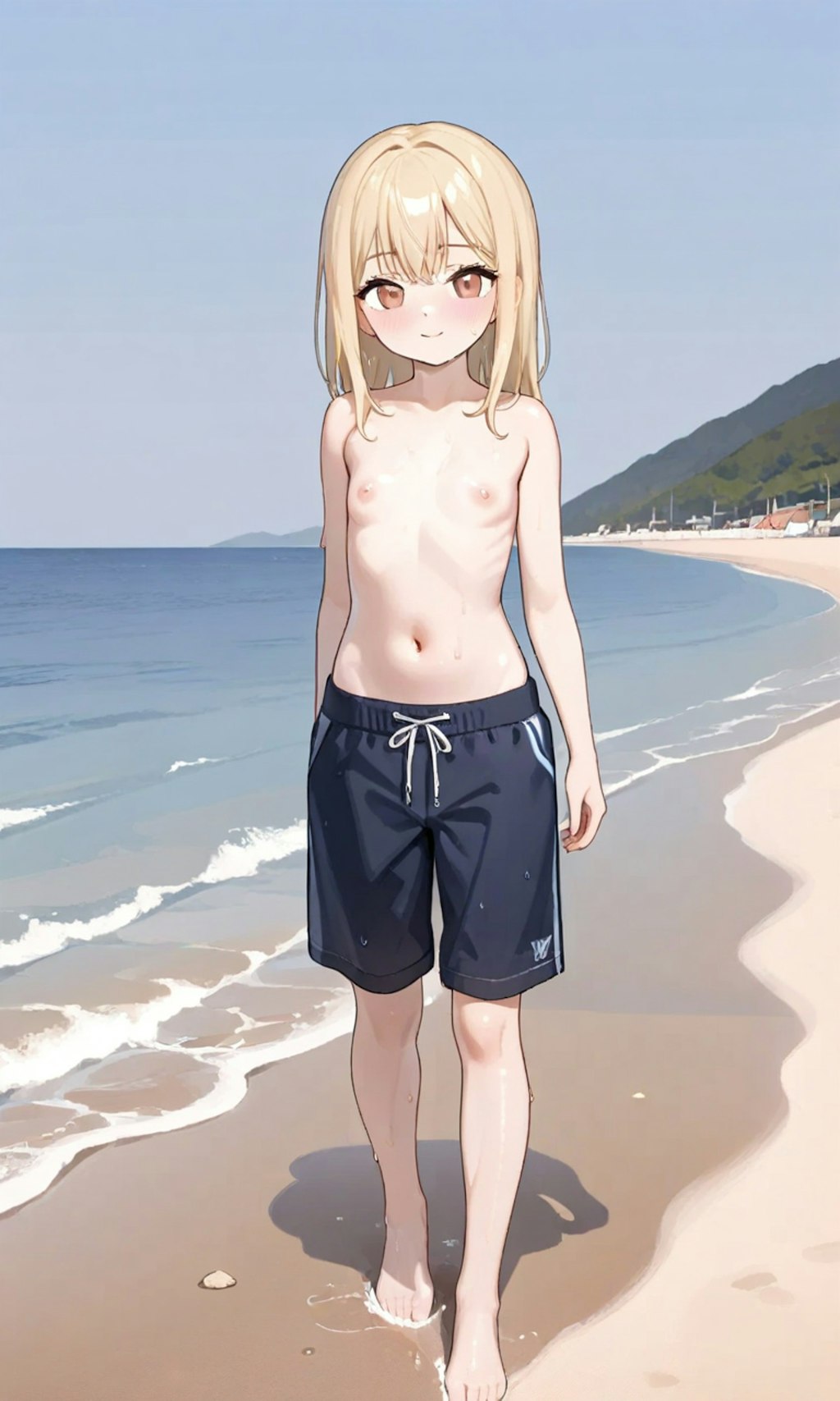 男水着チャレンジ