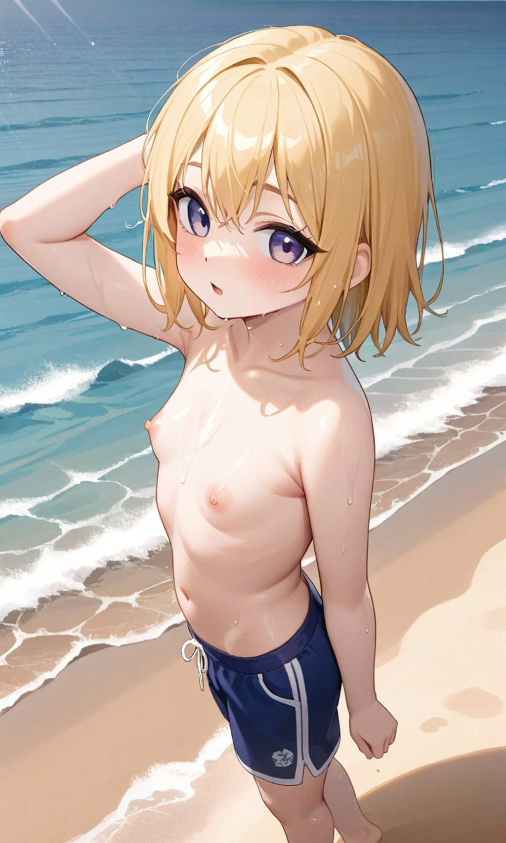 男水着チャレンジ