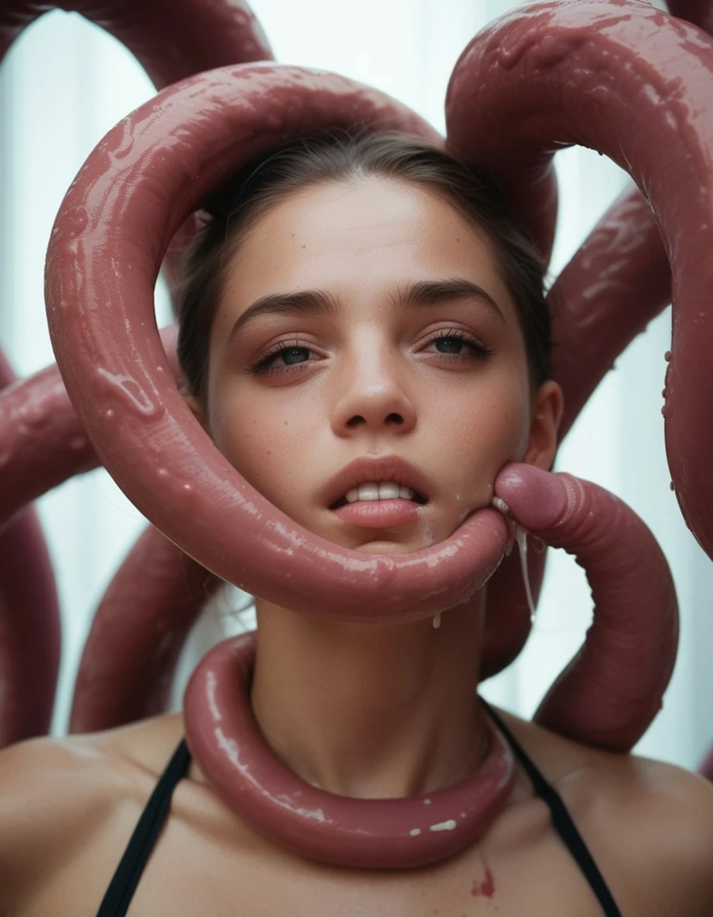 tentacles and girl