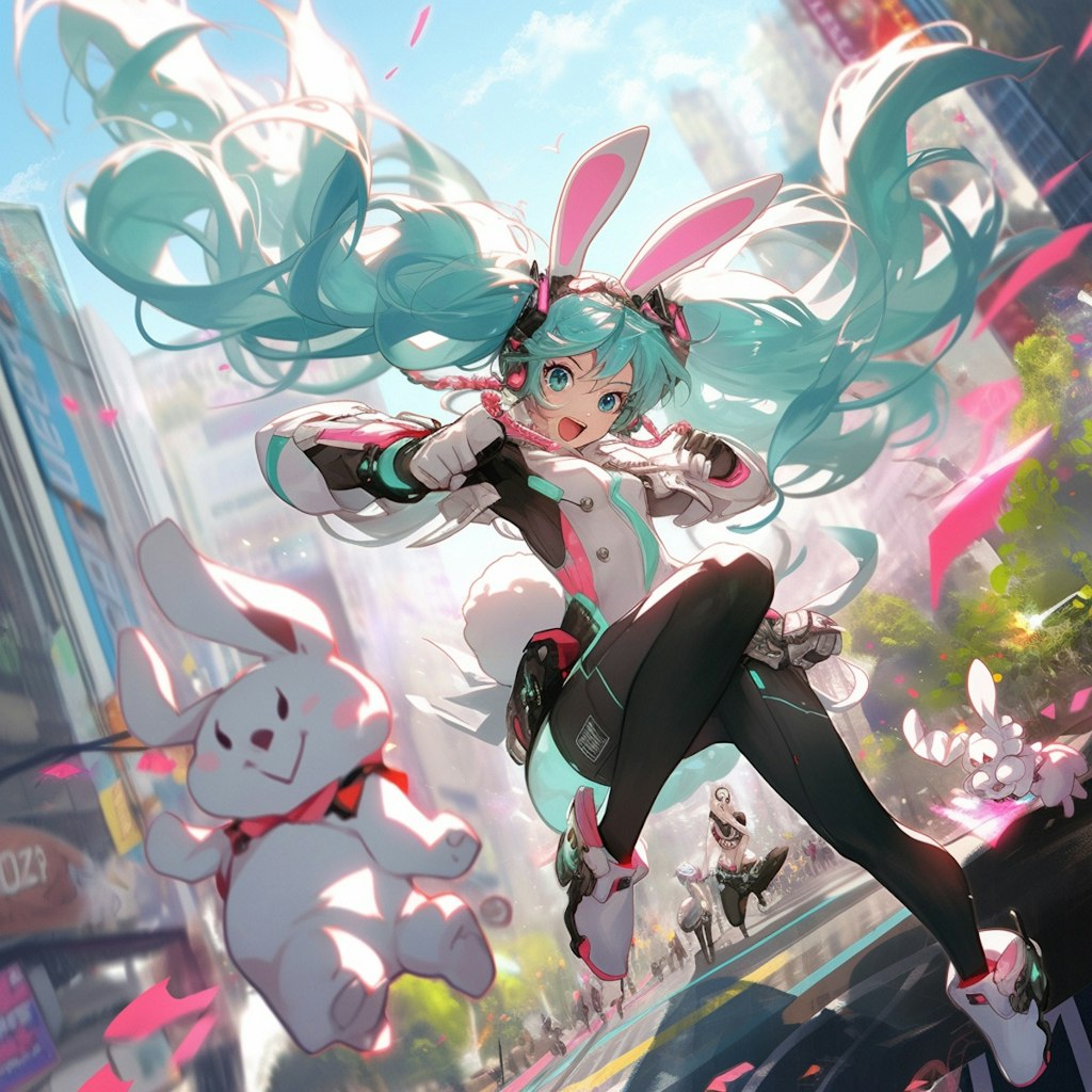 うさおいし初音ミク🐇