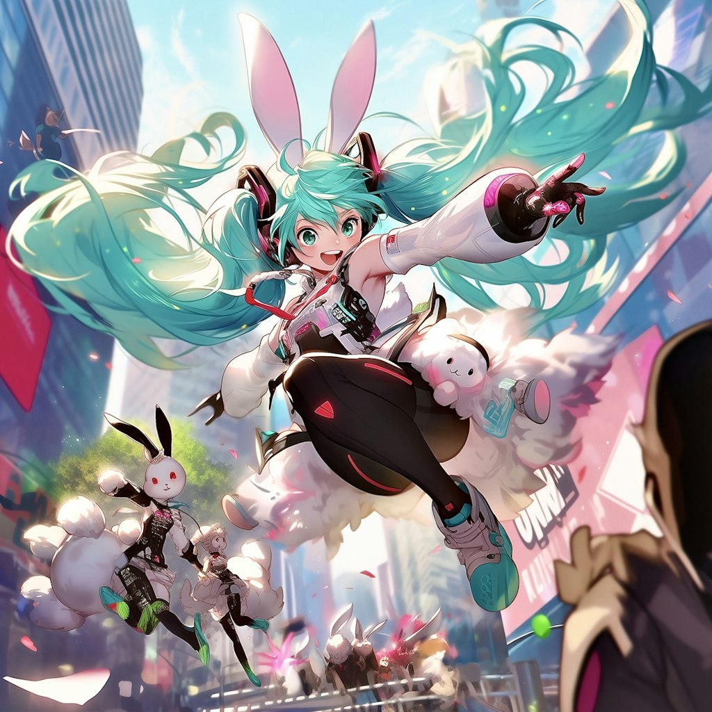 うさおいし初音ミク🐇