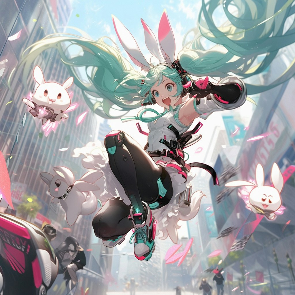 うさおいし初音ミク🐇