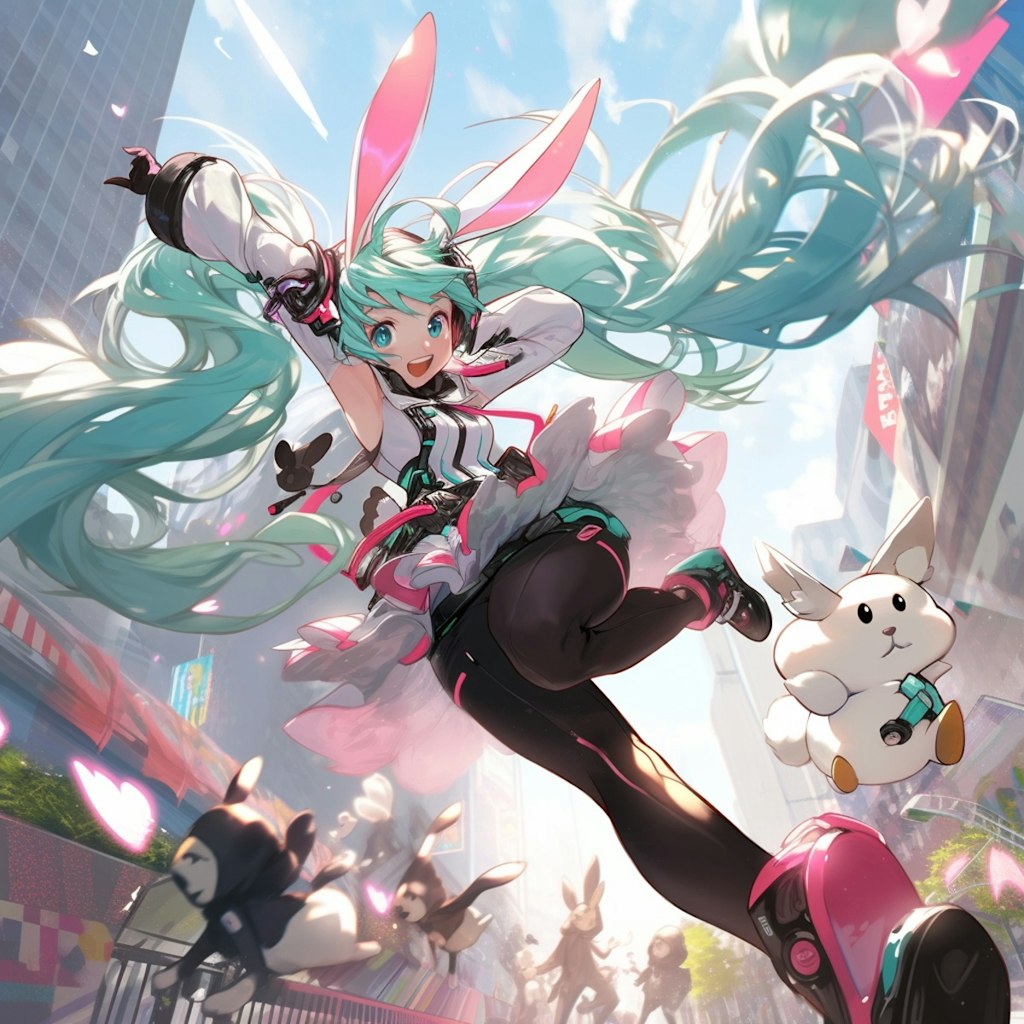 うさおいし初音ミク🐇