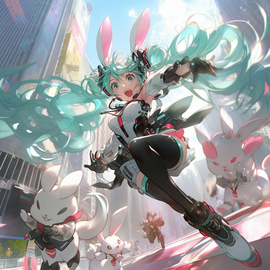 うさおいし初音ミク🐇