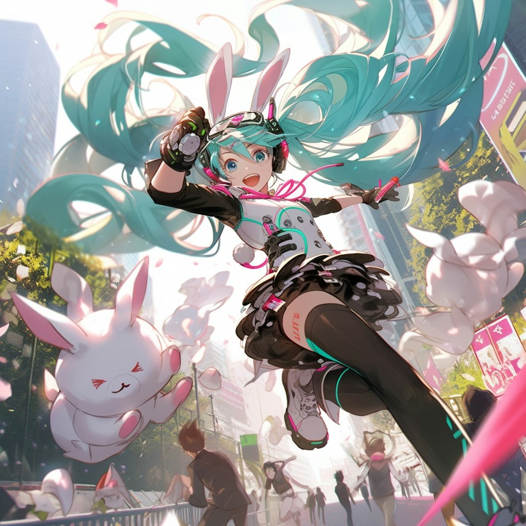 うさおいし初音ミク🐇