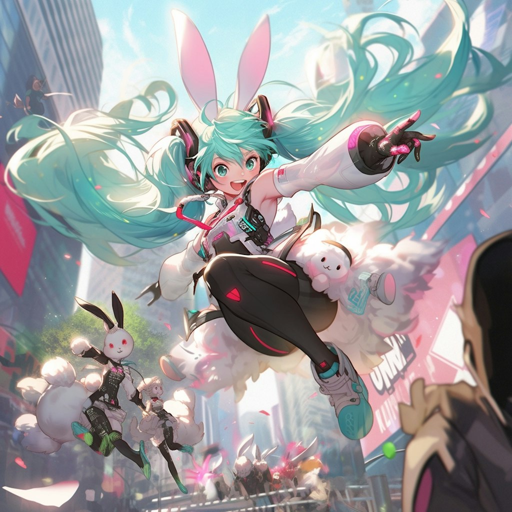 うさおいし初音ミク🐇