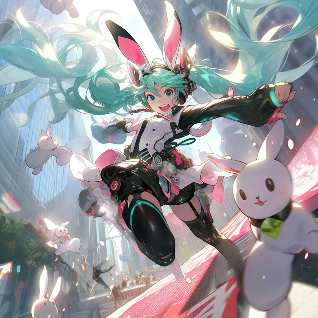 うさおいし初音ミク🐇