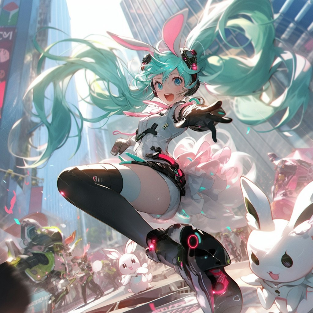 うさおいし初音ミク🐇