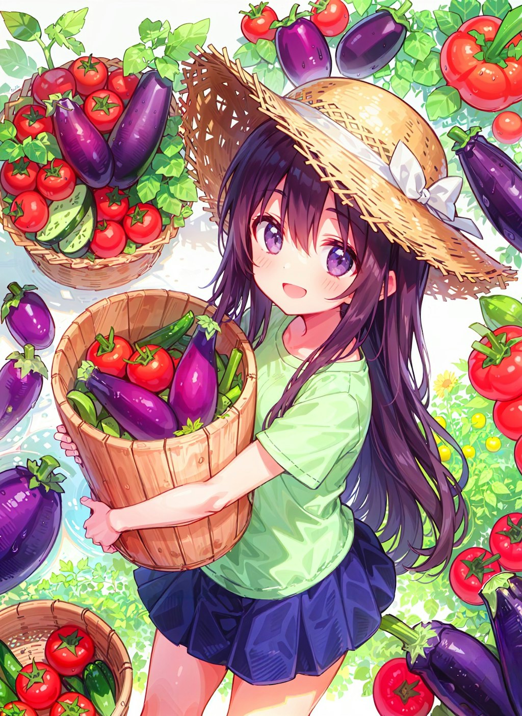 夏野菜大豊作