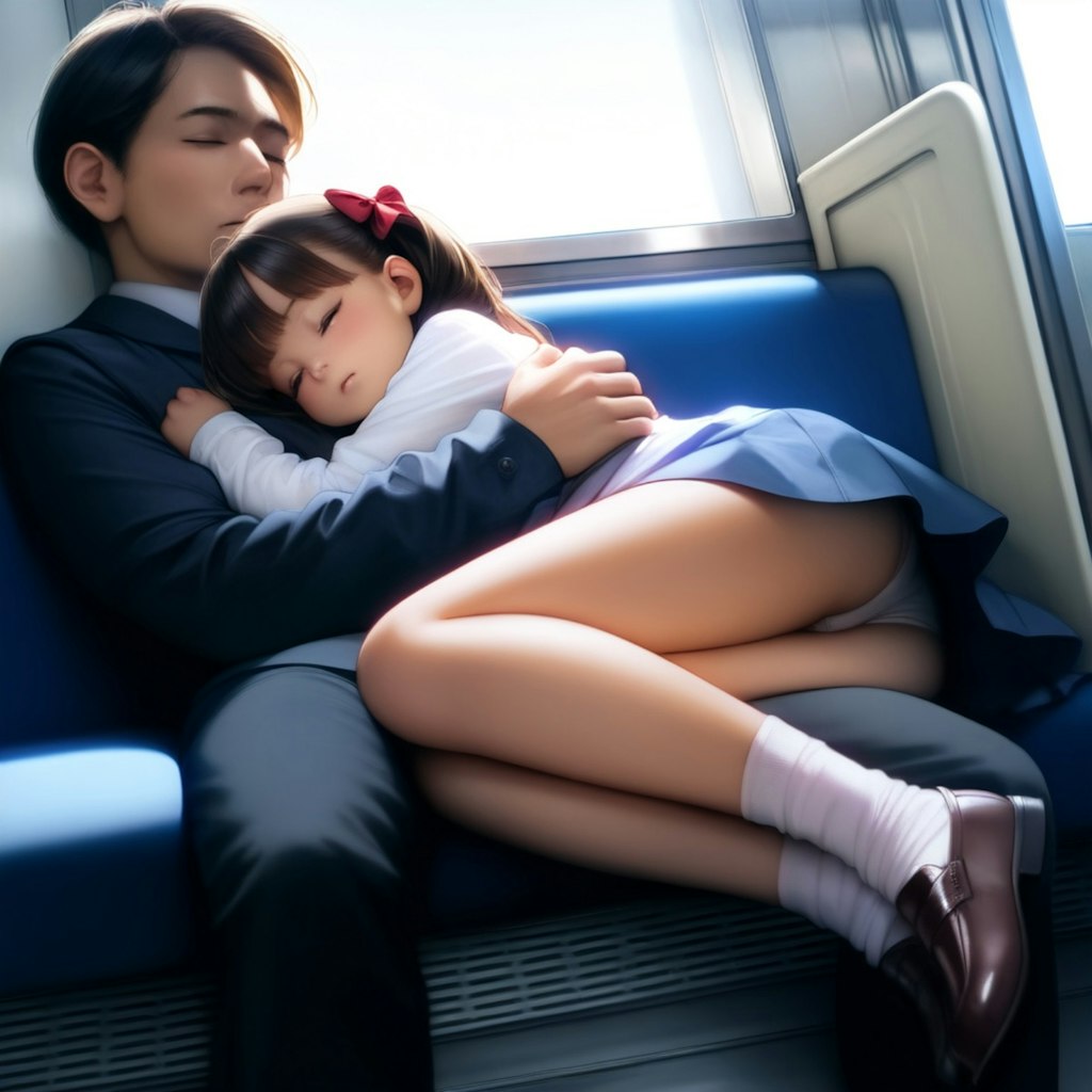 電車の中の眠り姫11