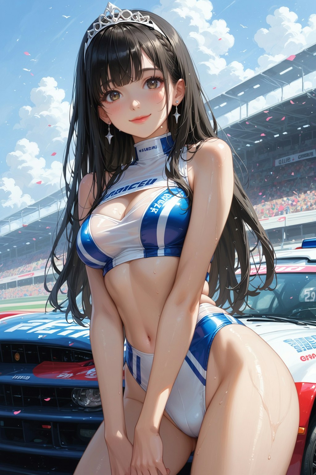 レースクイーンのお姉さん