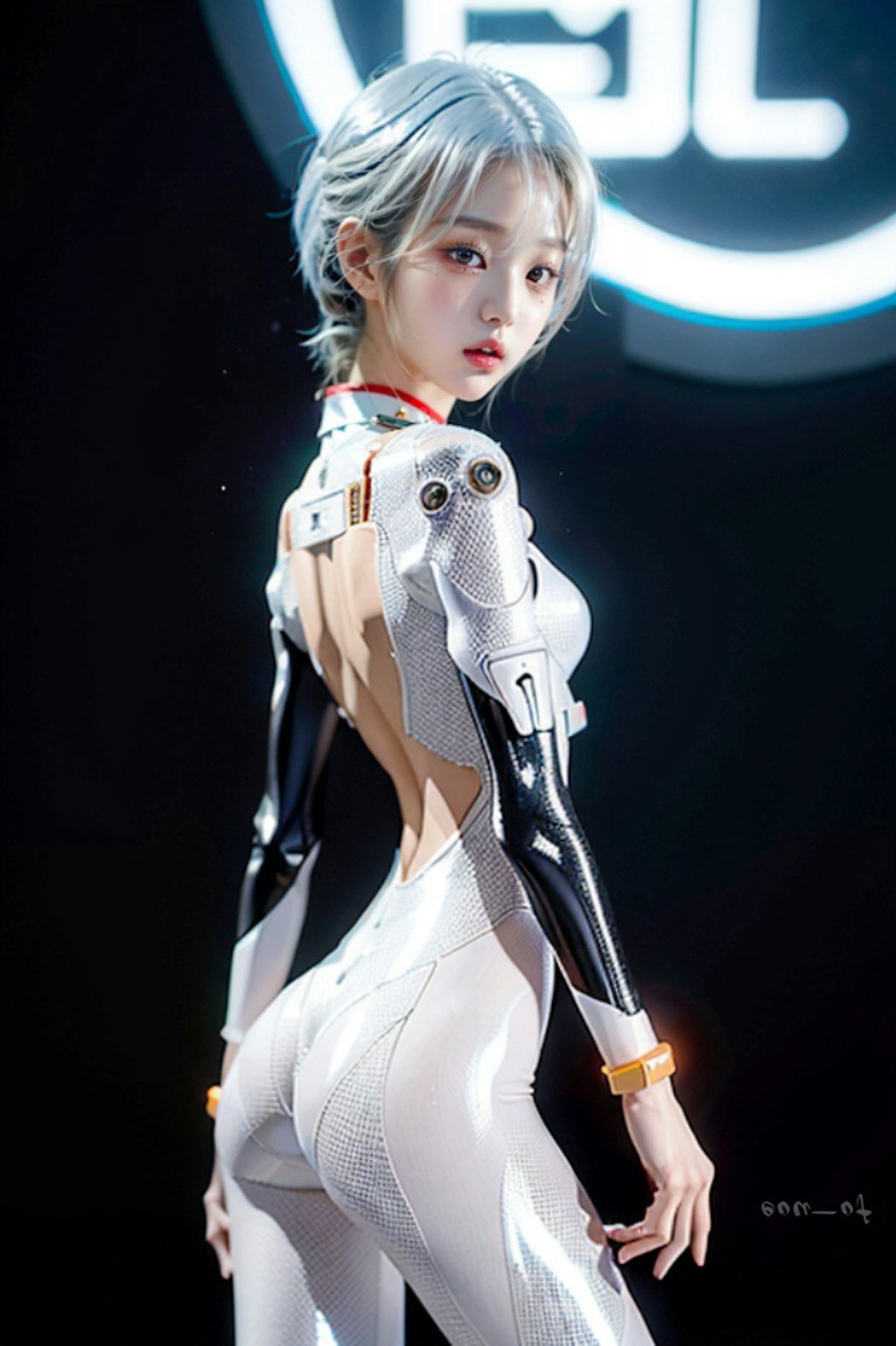 AI art - (( 綾波レイ )) Ayanami Rei Evangelion