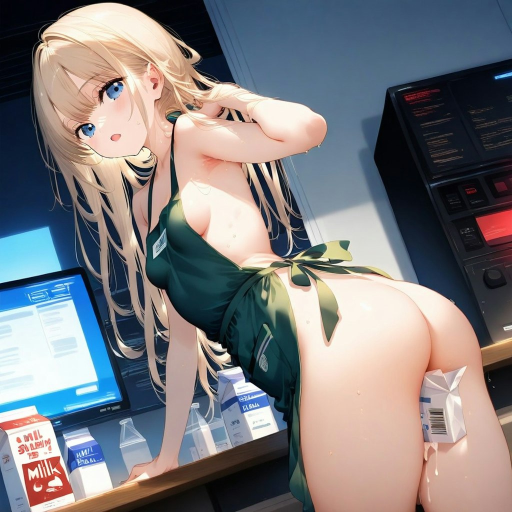バーコードリーダー娘