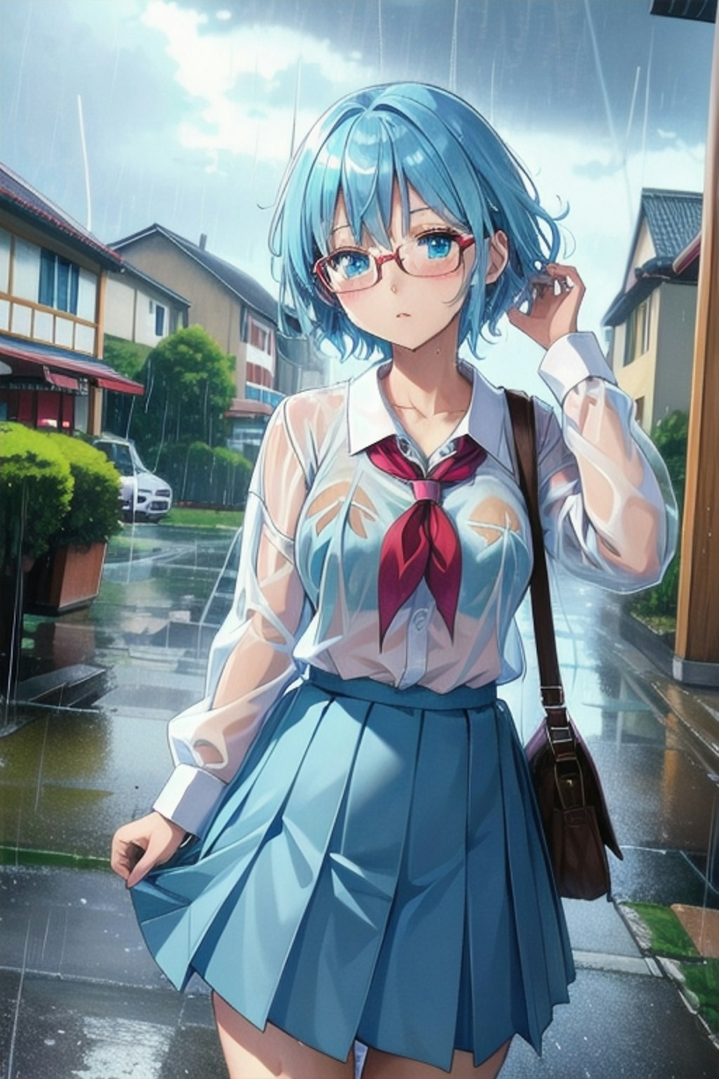 今日は雨ですね