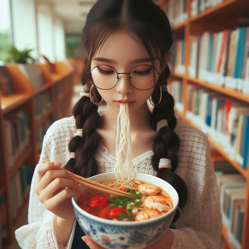 ねぇ…海鮮麺食べようよ