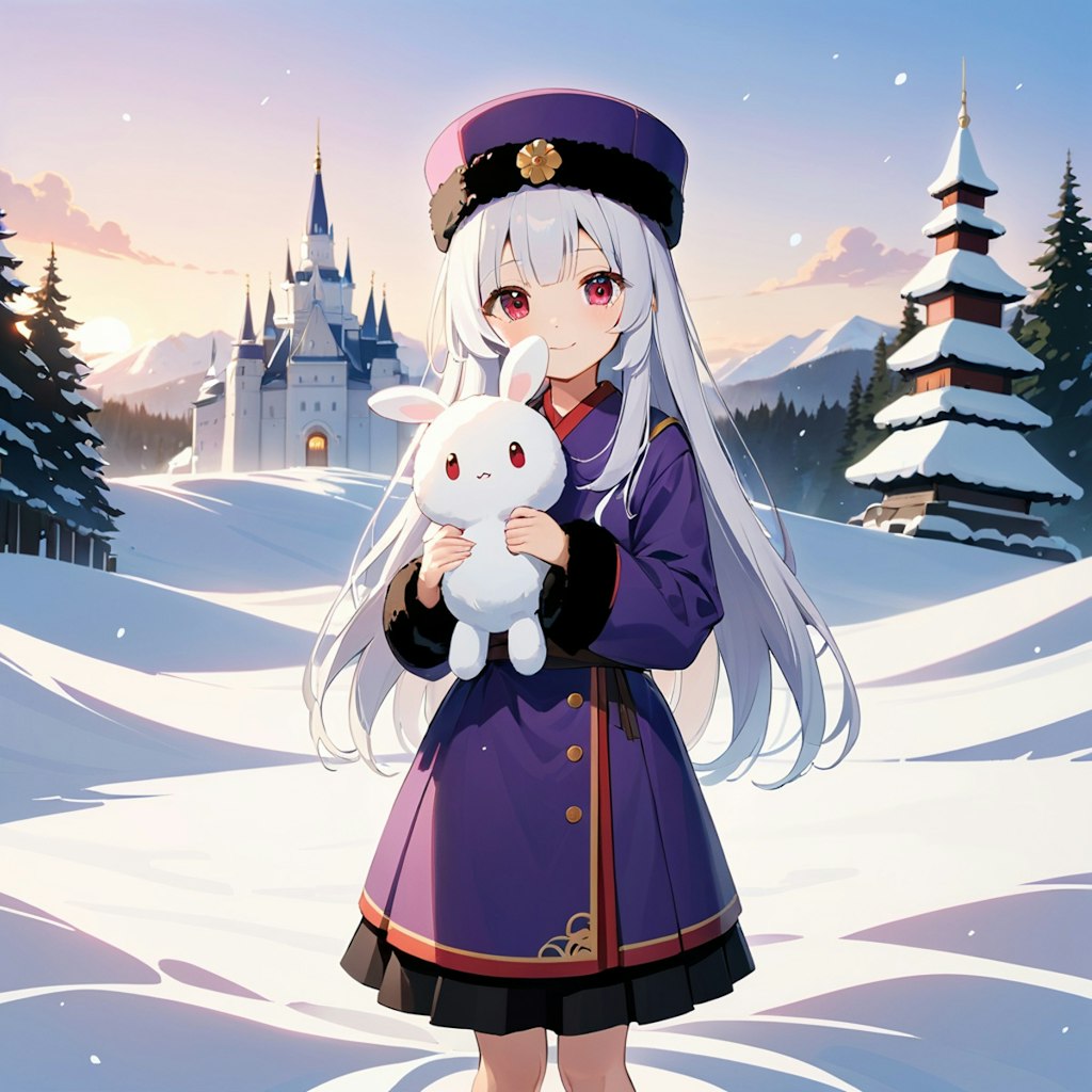 雪の少女８