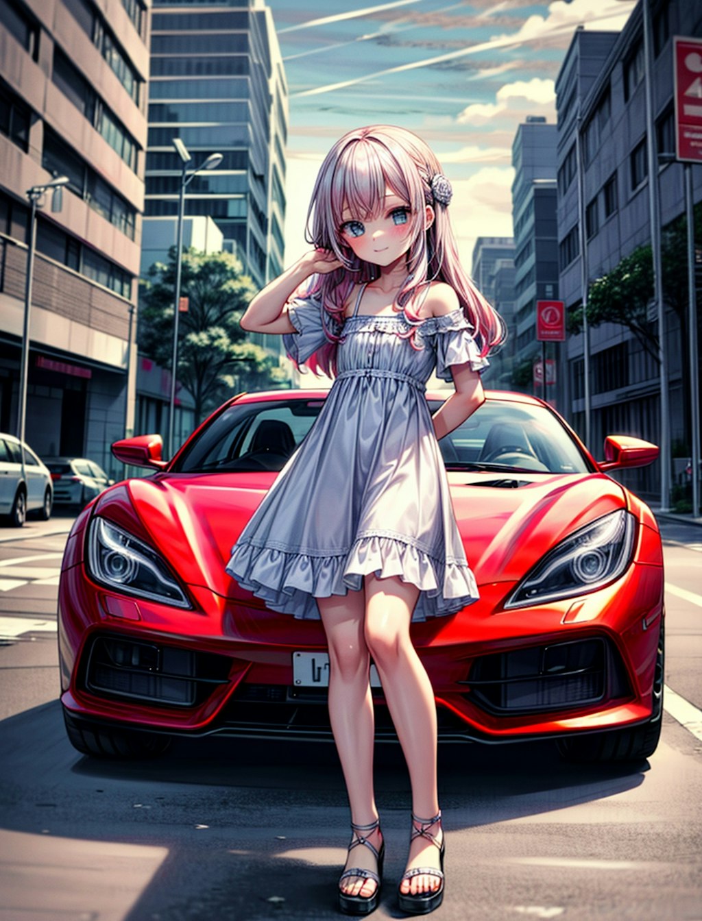 女の子とフェラーリ Girls and Ferrari