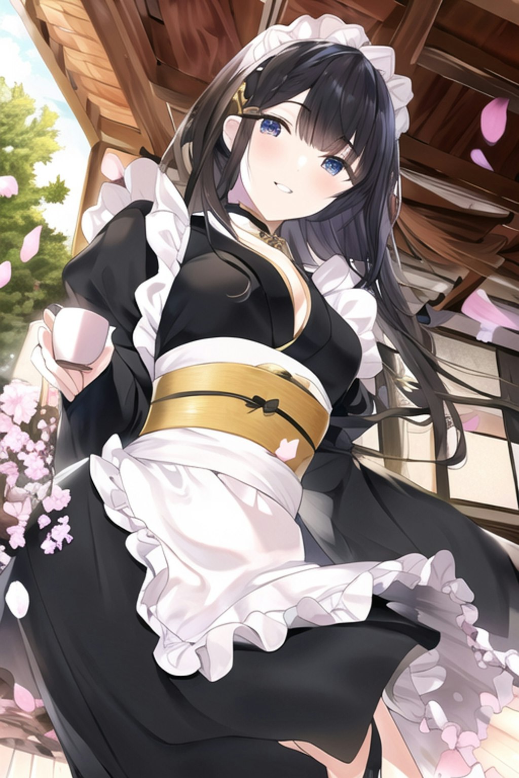 Japanese-style maid