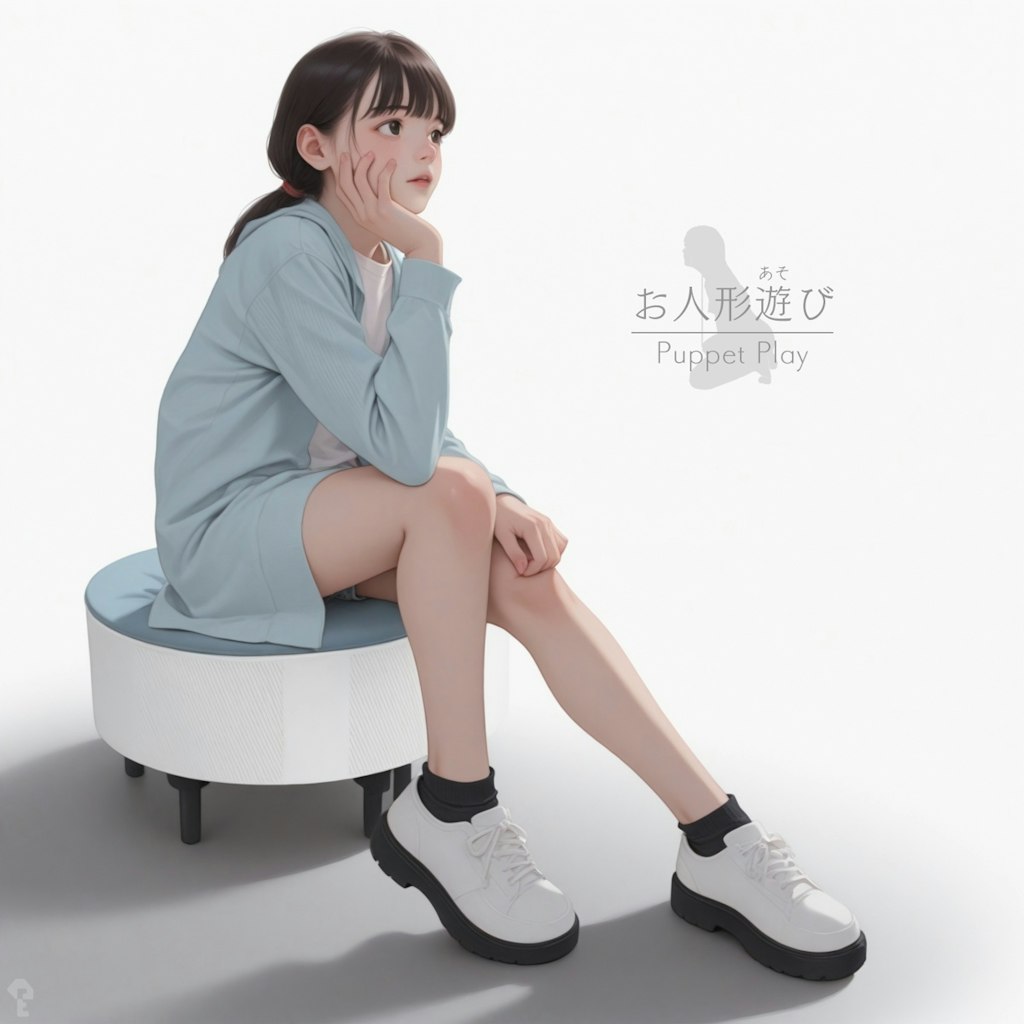 お人形遊び　その1（イラスト版）