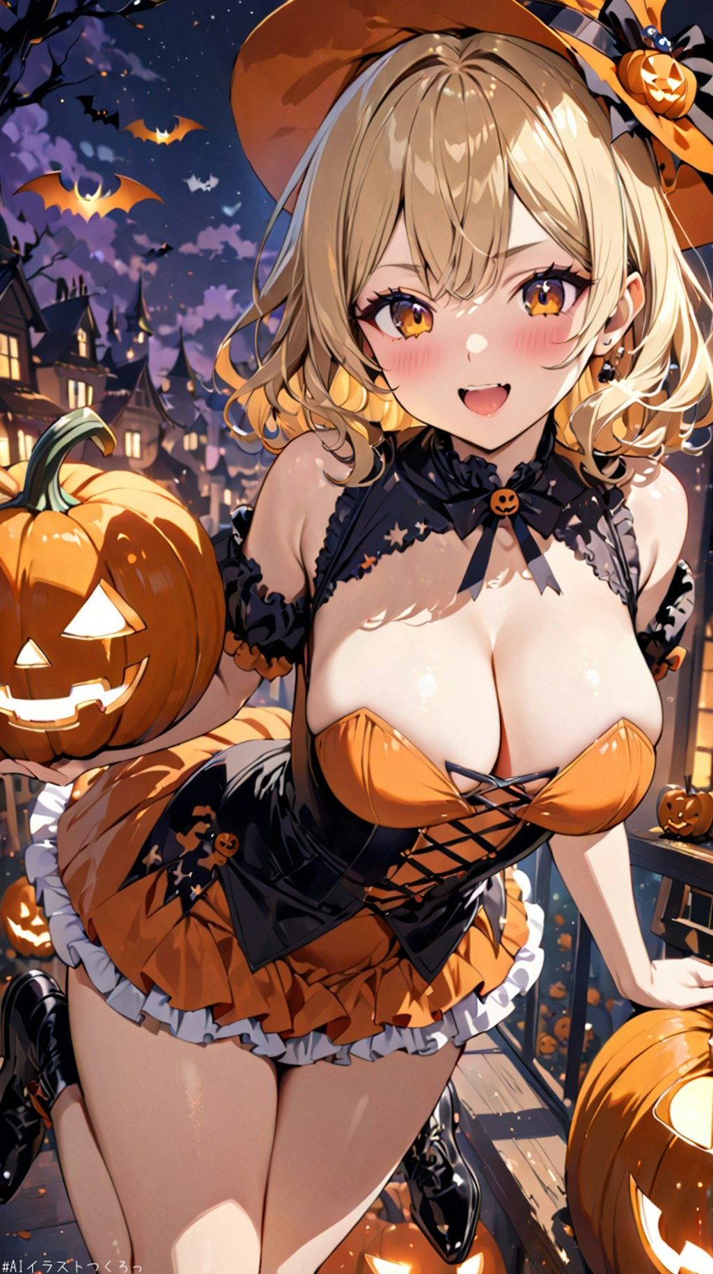 魔女っ娘4姉妹のお仕事🎃