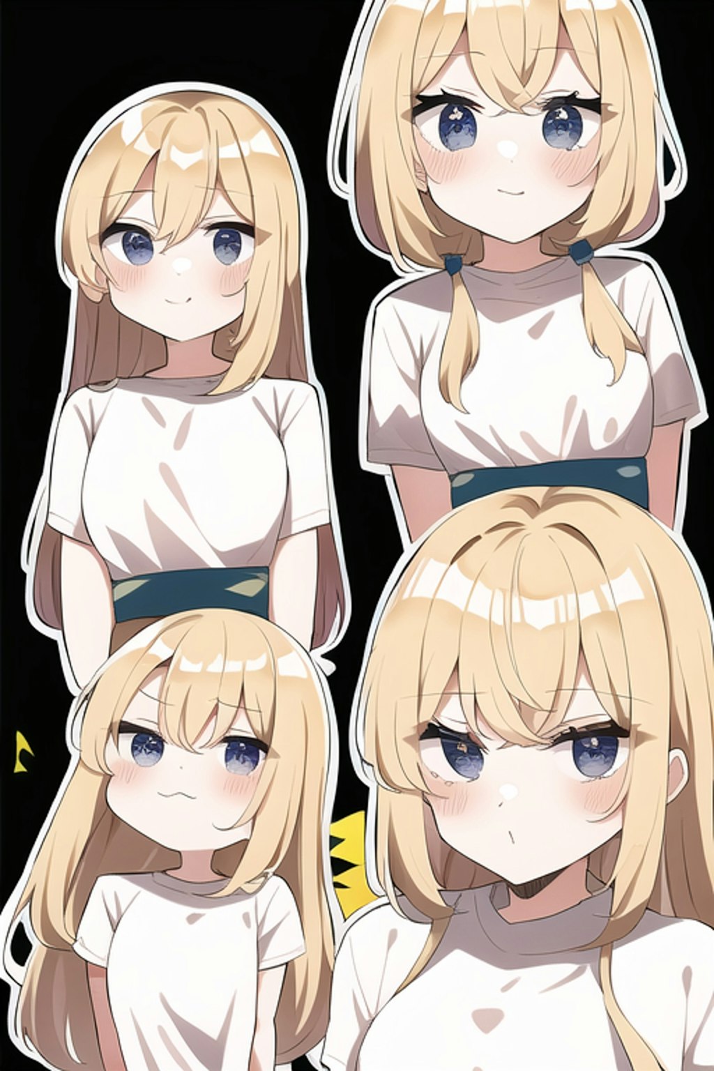 ドヤ顔の女の子