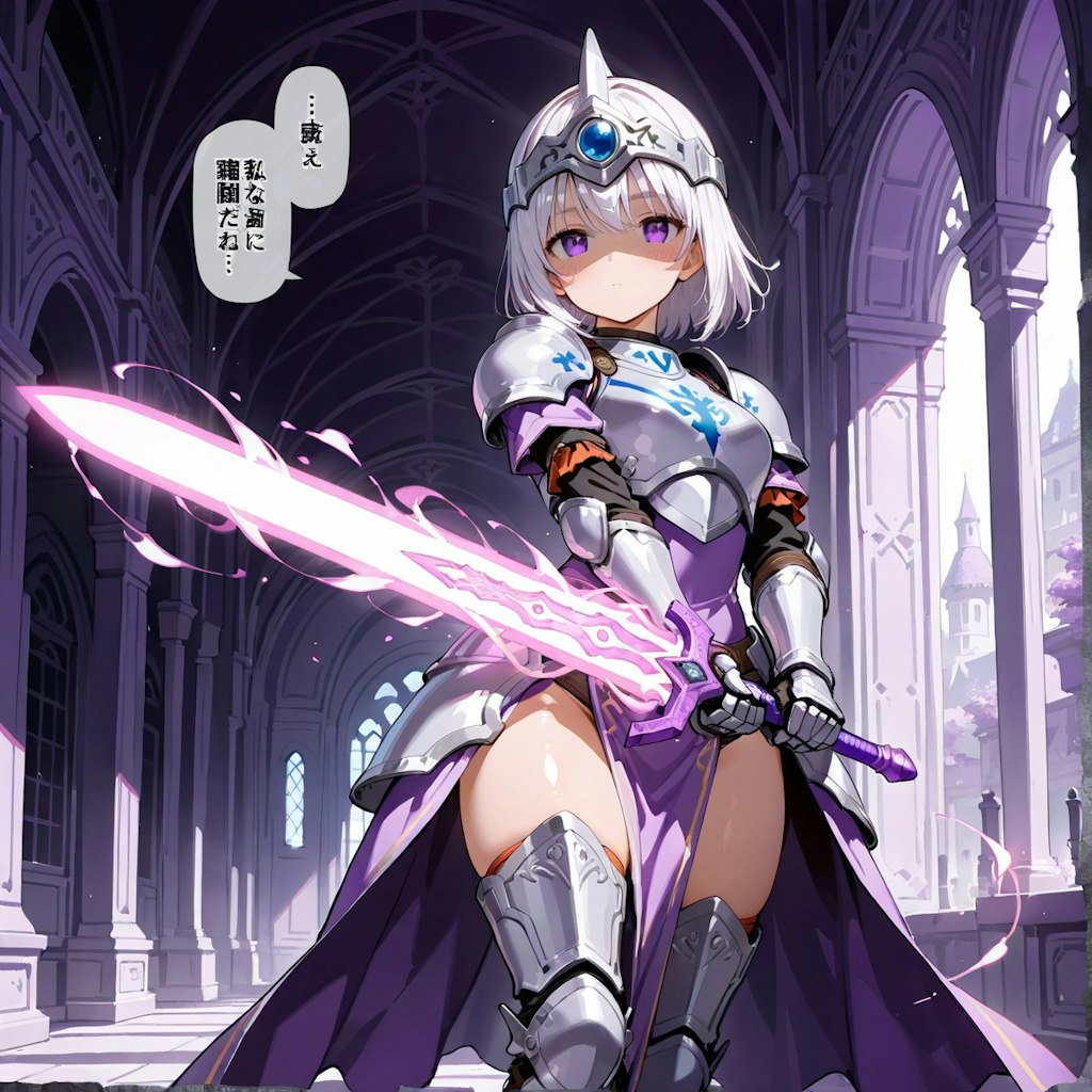 カードゲームの騎士11 (Illustrious) (四角)