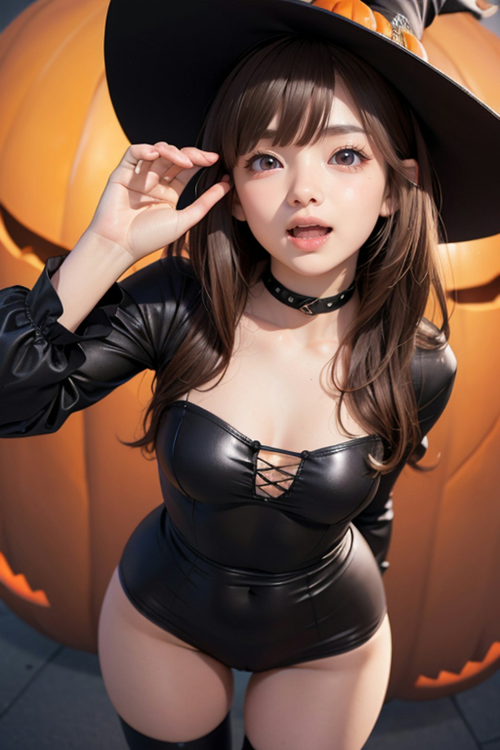 ハロウィンコスプレ ブラウン2