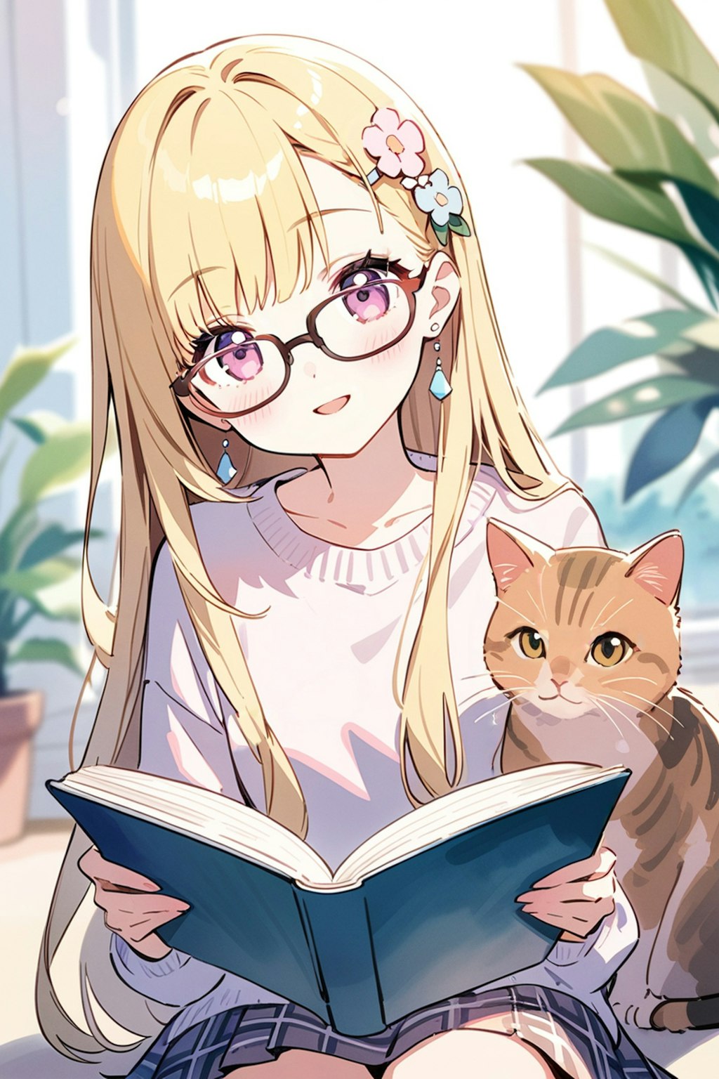 📖😸