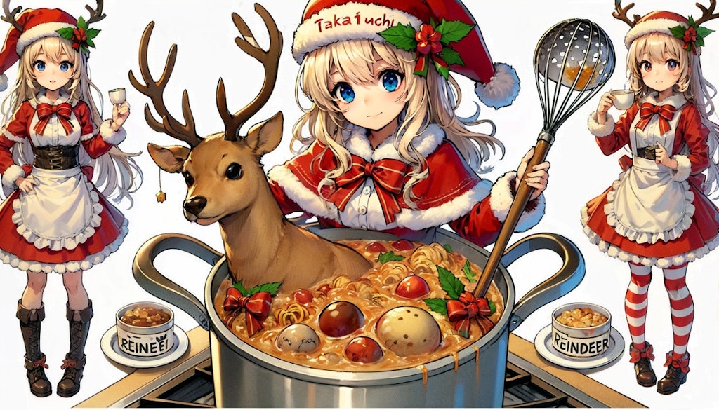 クリスマスのおもてなし (お料理がんばる⑨)