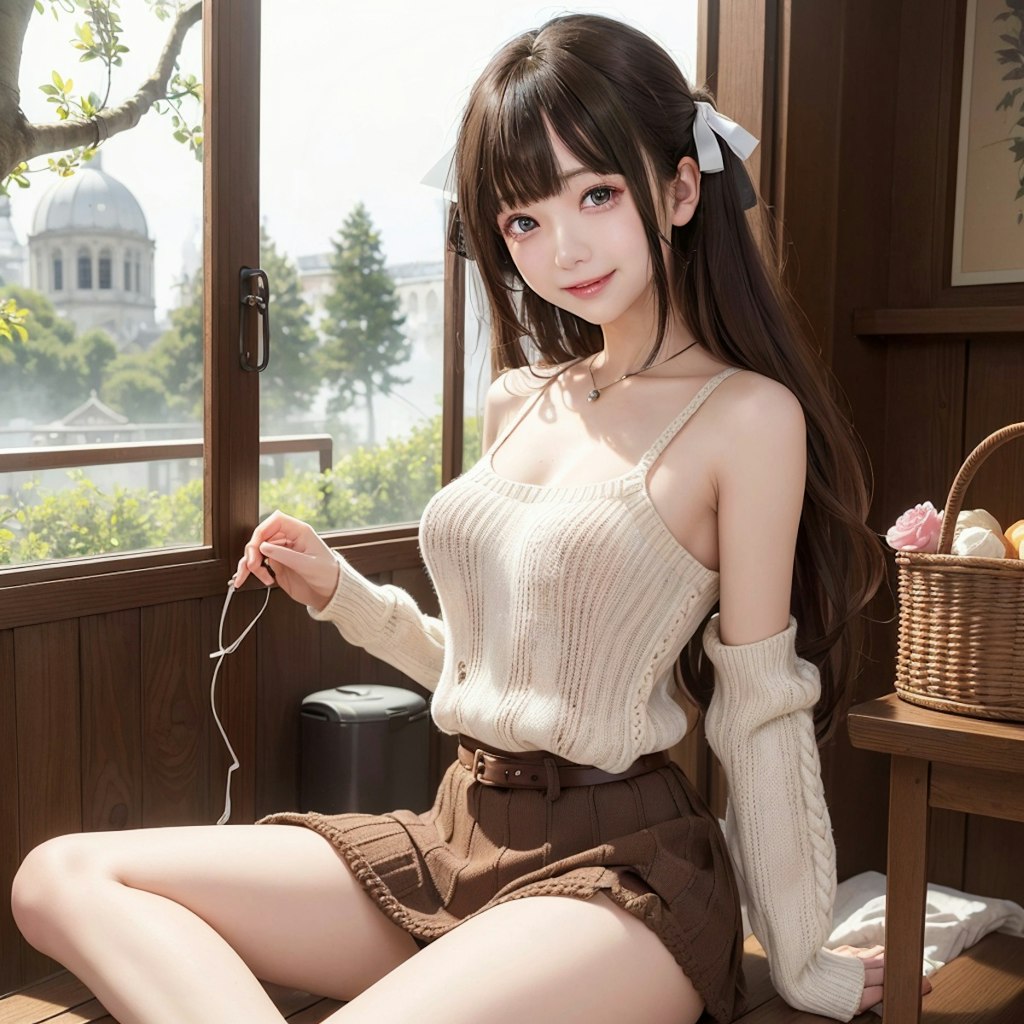 ニット服2