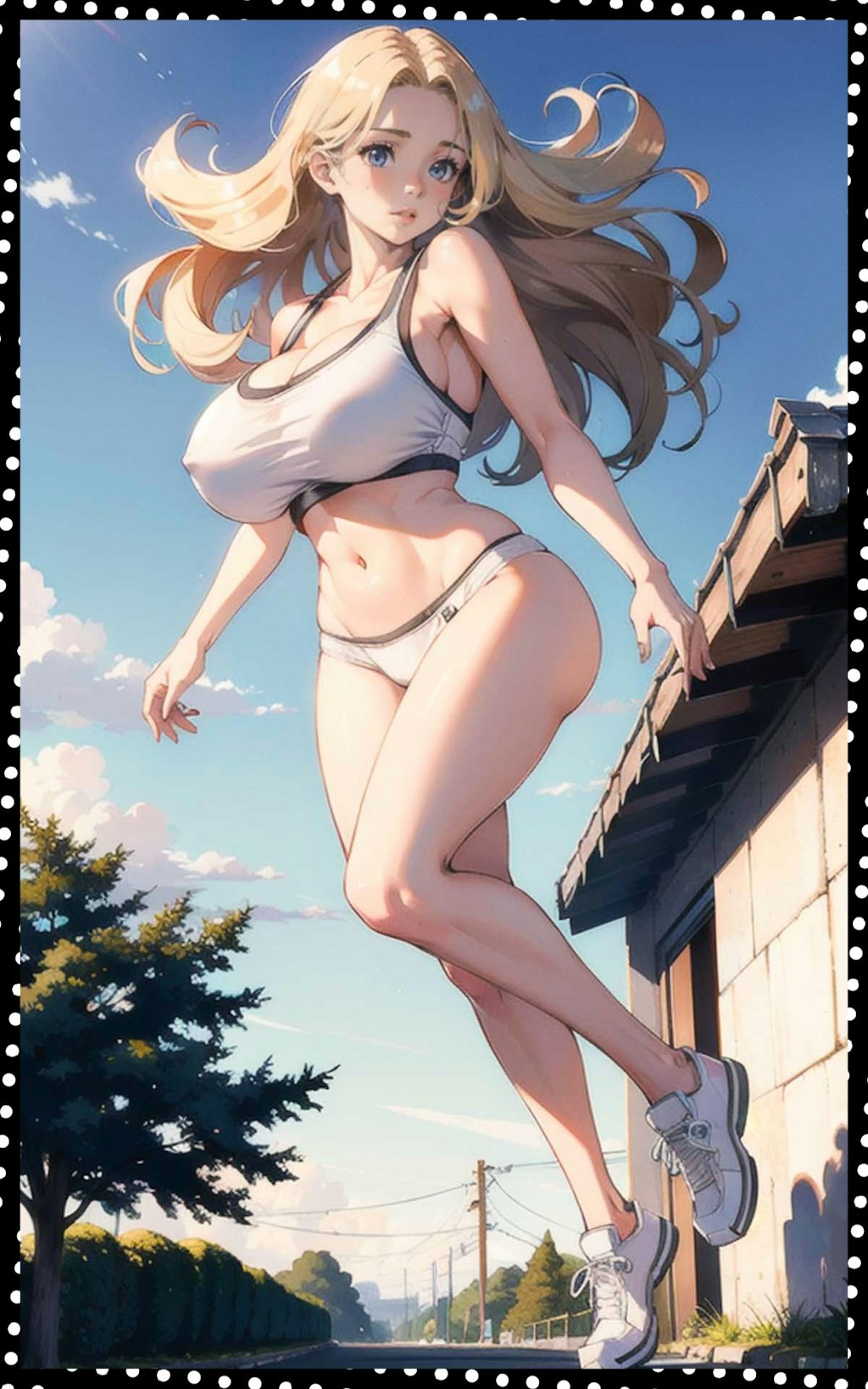 巨乳ジョギング　Big Tits Jogging