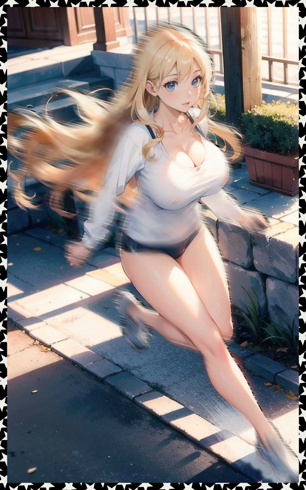 巨乳ジョギング　Big Tits Jogging