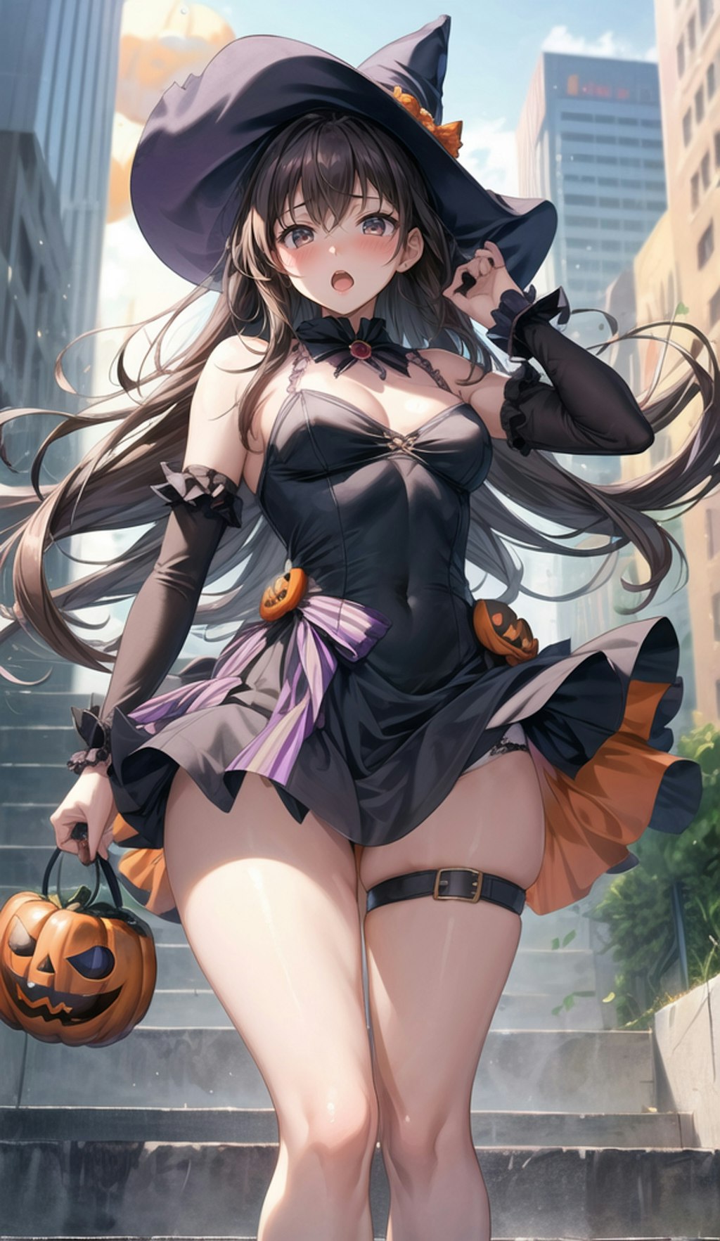 ハロウィンパーティへのルート