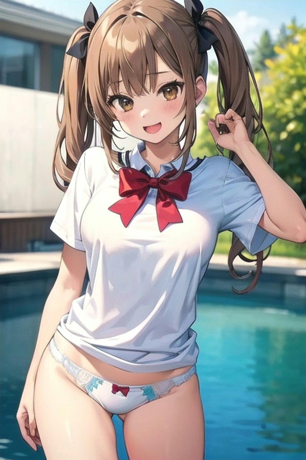 Twintails girl