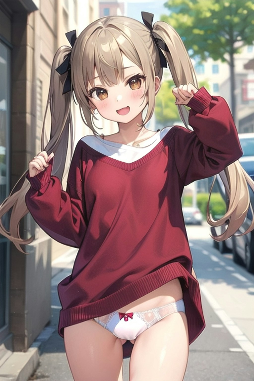 Twintails girl