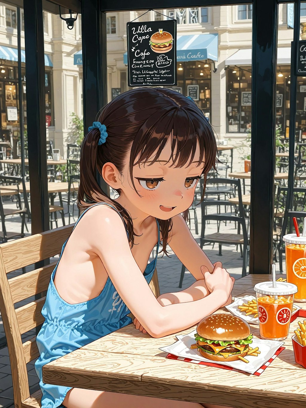 ジト目ちゃんとランチ