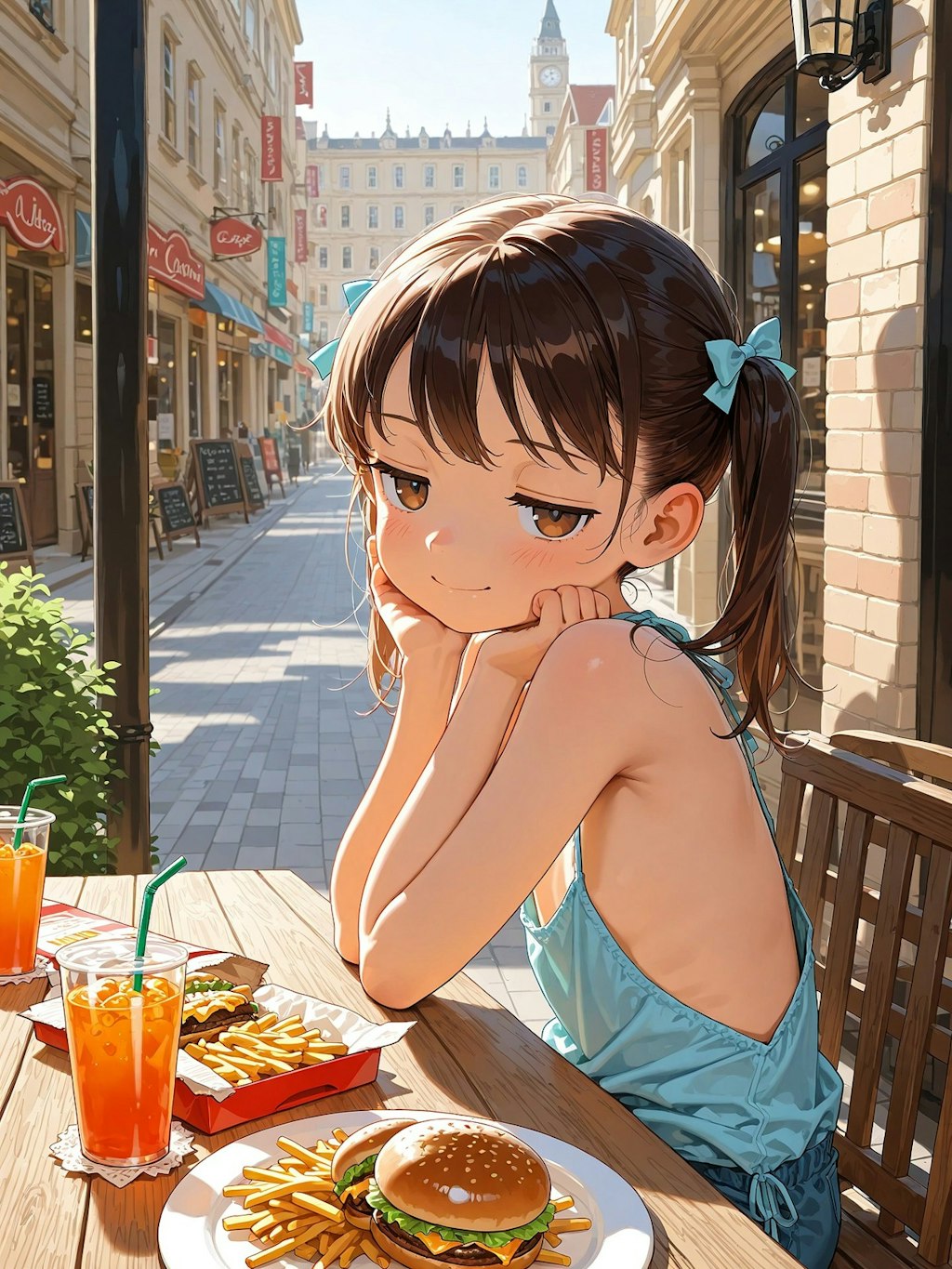 ジト目ちゃんとランチ