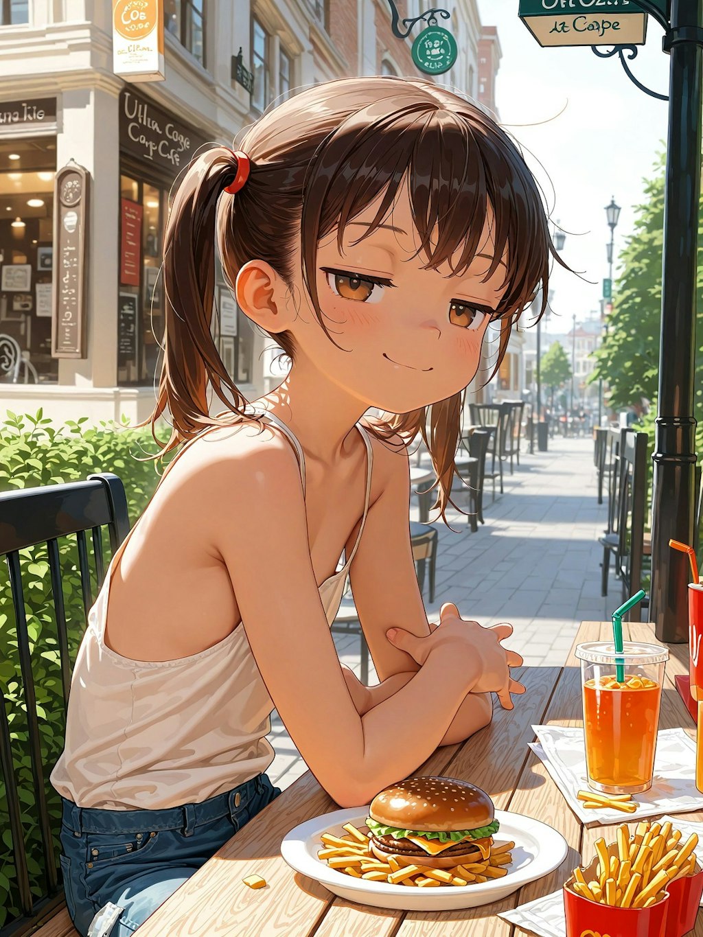 ジト目ちゃんとランチ