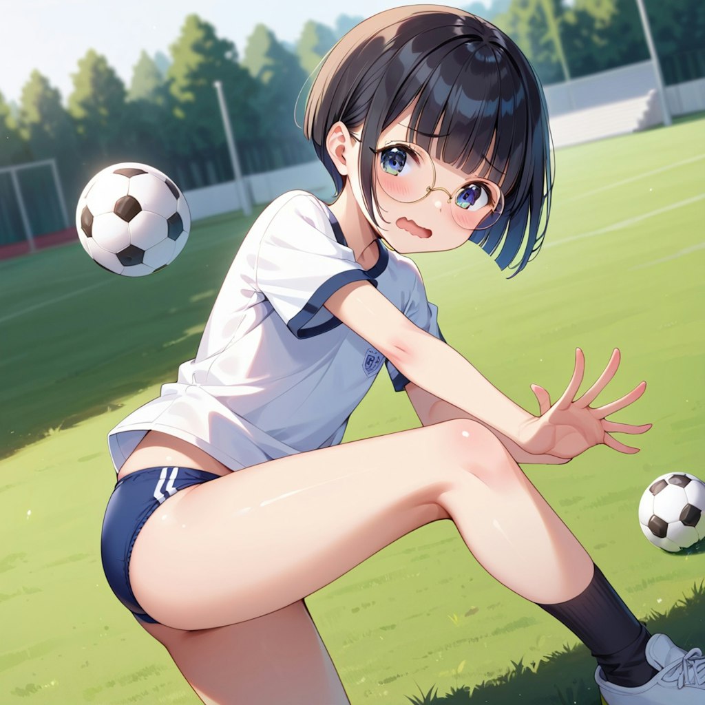 サッカーはにがてぢゃ