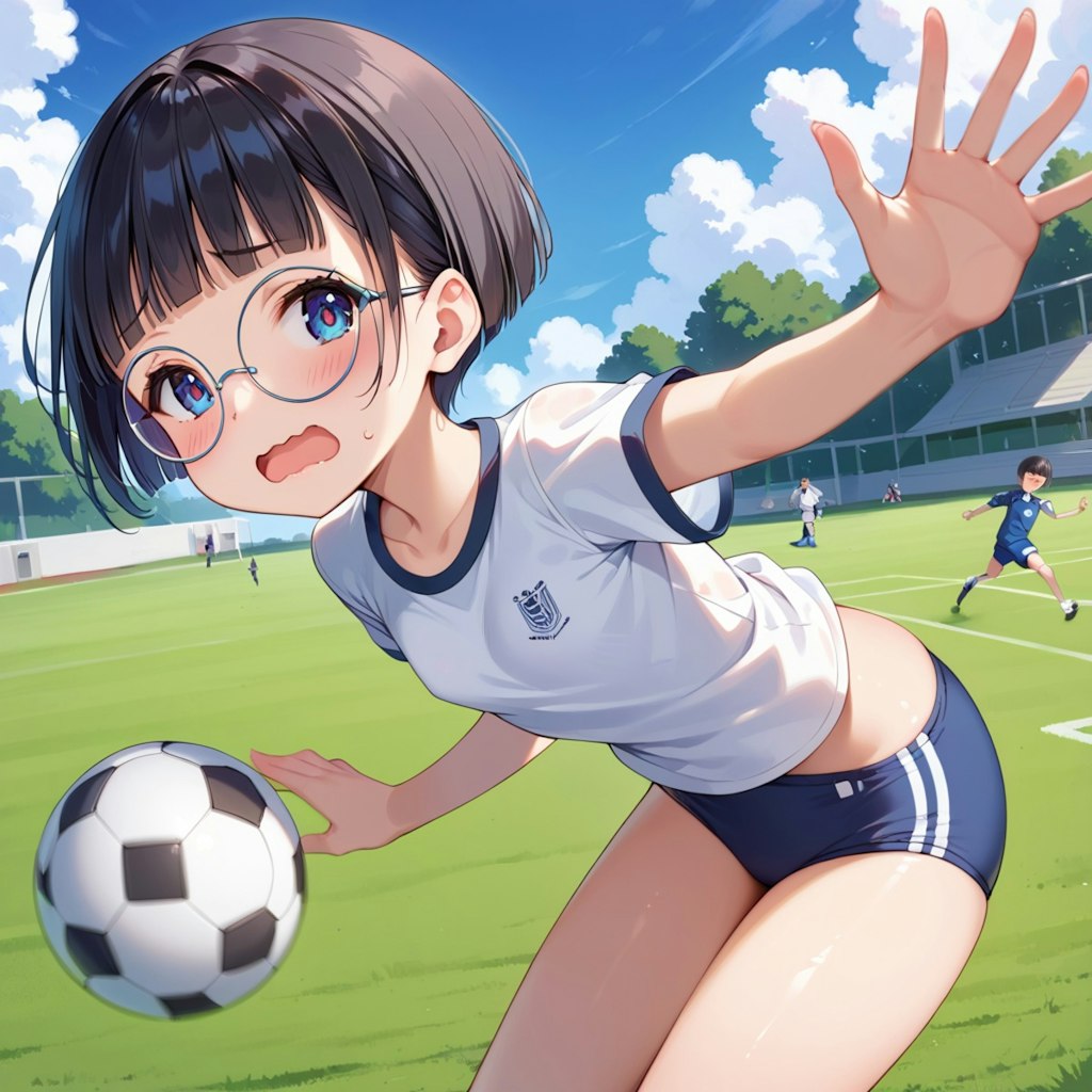 サッカーはにがてぢゃ