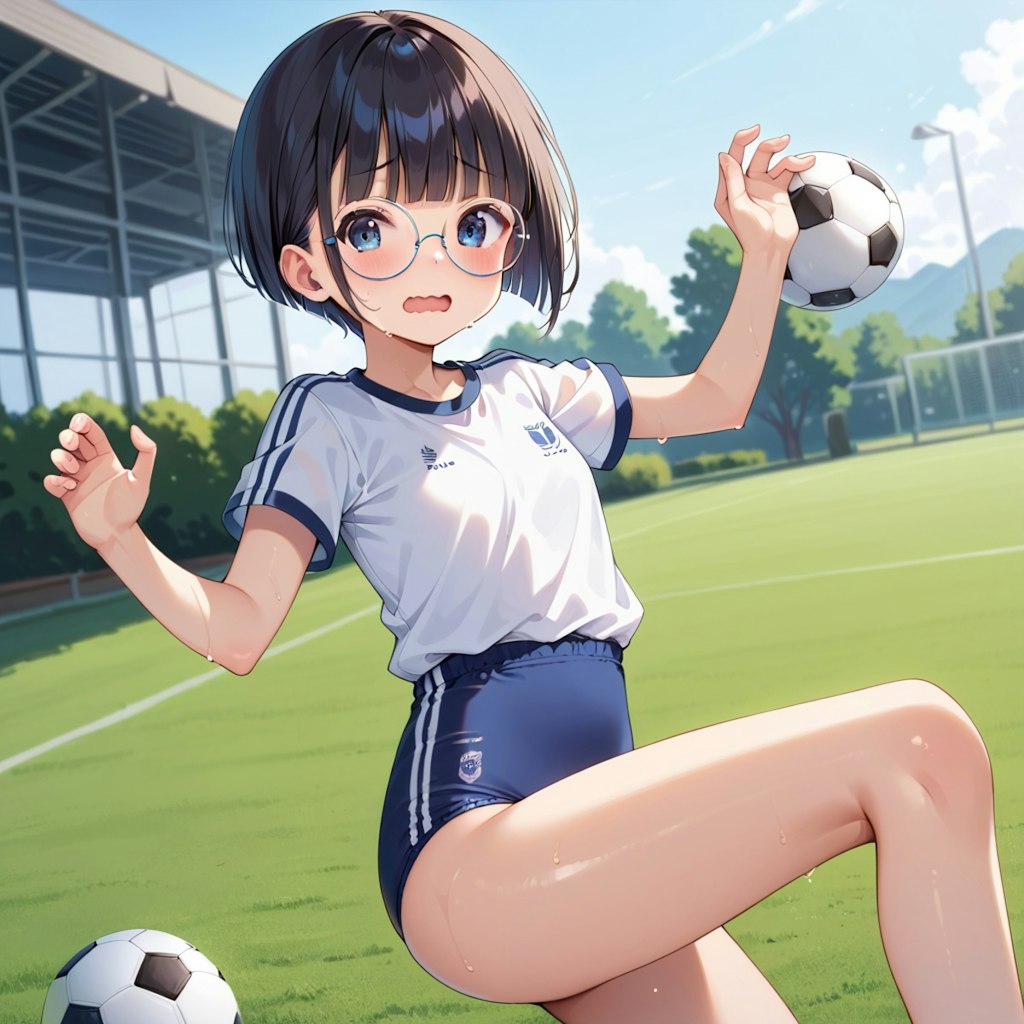 サッカーはにがてぢゃ