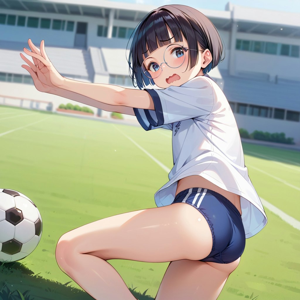 サッカーはにがてぢゃ