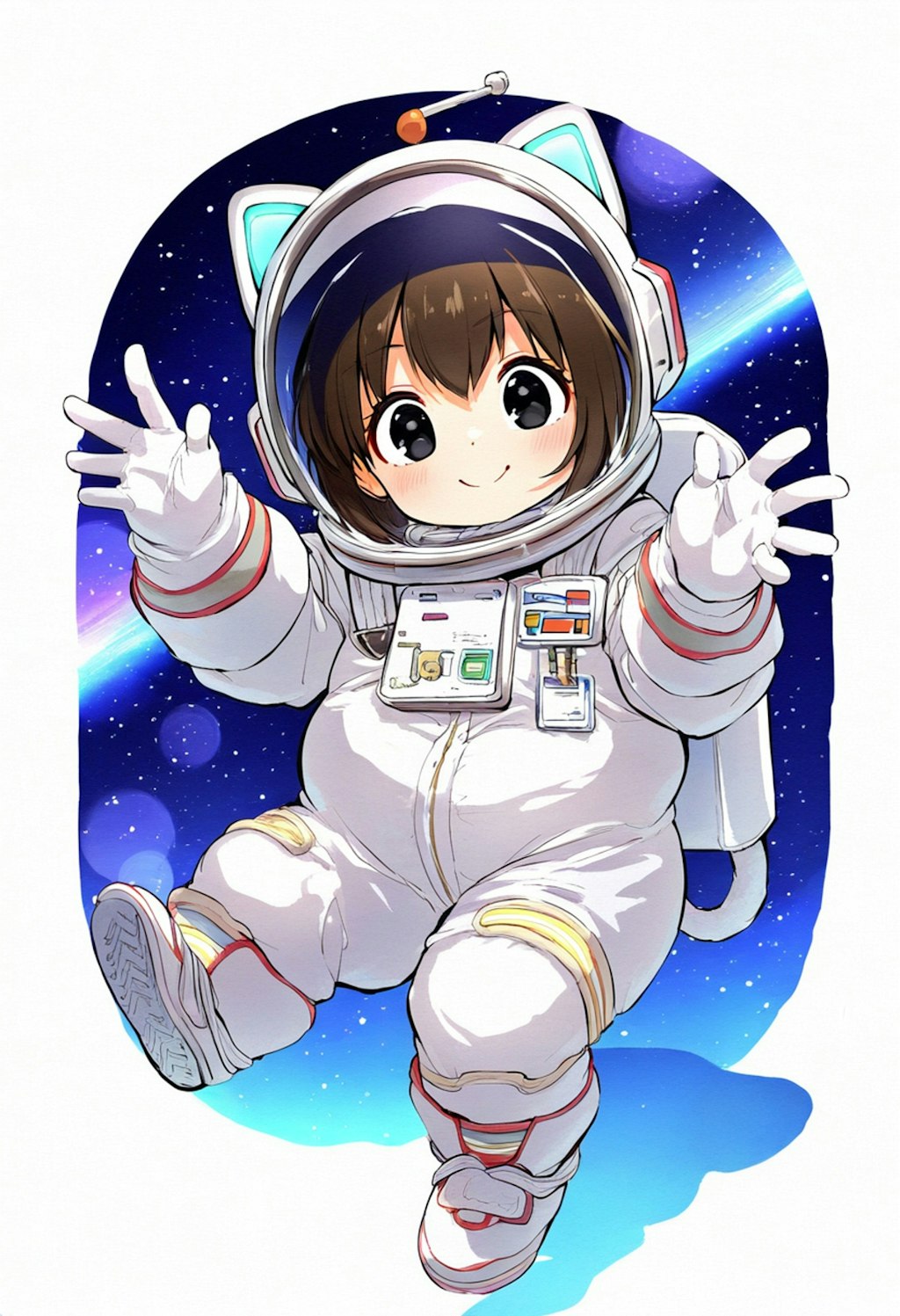 ぽっちゃり宇宙飛行士