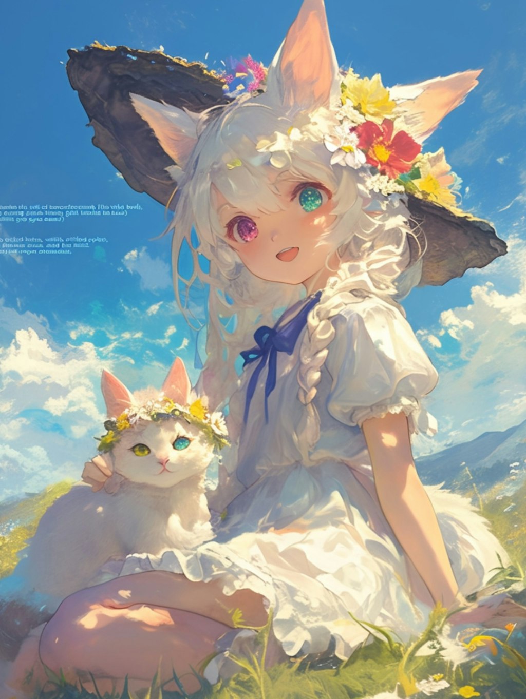 🐈️と👧