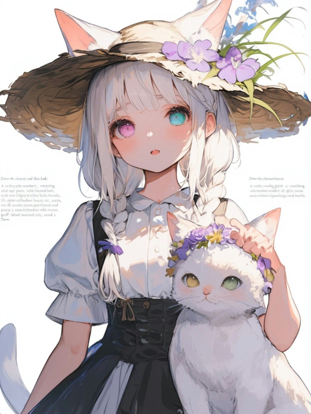 🐈️と👧