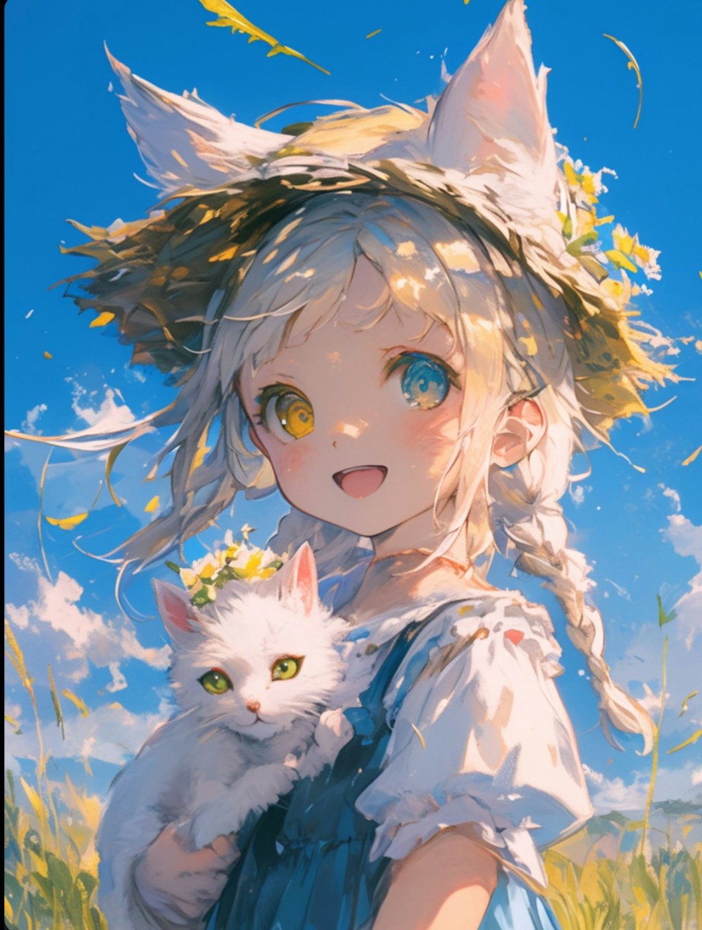 🐈️と👧