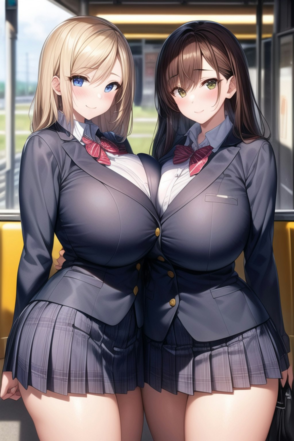 爆乳シリーズ@電車5