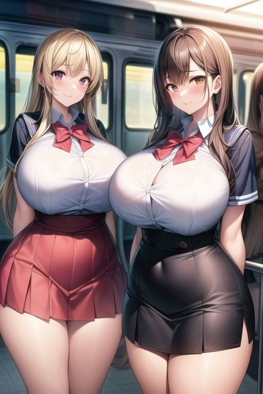 爆乳シリーズ@電車5